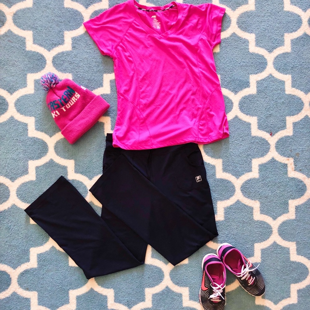 FILA Medium yoga pants with pockets